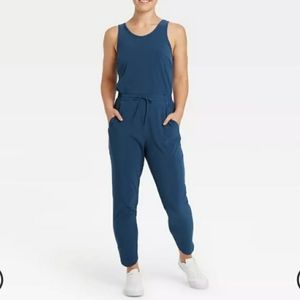 Stretch Woven Jumpsuit